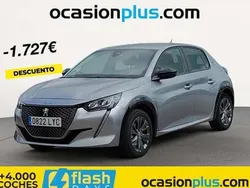 Gris Usado 2022 Peugeot e-208 Active Utilitario | 17.272 € (Precio justo)