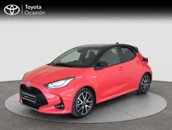 Rojo Usado 2021 Toyota Yaris Hybrid Edition Berlina | 21.900 € (Precio justo)