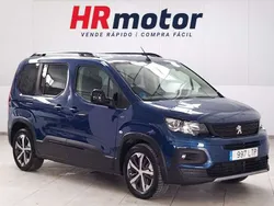 Azul Usado 2021 Peugeot e-Rifter GT Monovolumen | 23.690 € (Precio justo)