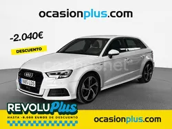 Blanco Usado 2020 Audi A3 Sportback S-Line Berlina | 22.450 € (Precio justo)