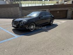 Negro Usado 2014 Mercedes E220 Avantgarde Berlina | 12.200 € (Precio justo)