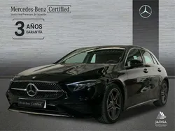 Negro noche Usado 2023 Mercedes A180 AMG line Berlina | 30.990 € (Precio justo)