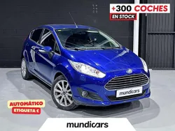 Azul Usado 2016 Ford Fiesta Titanium Utilitario | 11.490 € (Un poco caro)