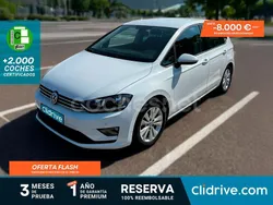 Blanco Usado 2014 VW Golf Sportsvan Sportline Monovolumen | 13.190 € (Precio justo)