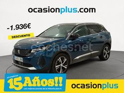 Azul Usado 2022 Peugeot 3008 GT SUV | 20.900 € (Un poco caro)