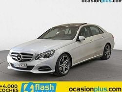 Plateado Usado 2014 Mercedes E300 Avantgarde Berlina | 16.300 € (Precio justo)