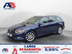 Azul Usado 2017 VW Passat Edition Familiar | 14.250 € (Precio justo)