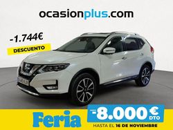 Blanco Usado 2018 Nissan X-Trail Tekna SUV | 19.190 € (Precio justo)