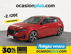 Rojo Usado 2024 Peugeot 308 GT Berlina | 23.390 € (Precio justo)