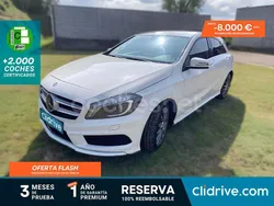 Blanco Usado 2015 Mercedes A200 AMG line Berlina | 12.990 € (Precio justo)