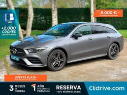 Gris Usado 2021 Mercedes CLA250e Shooting Brake Familiar | 32.890 € (Precio justo)