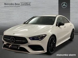 Blanco polar Usado 2023 Mercedes CLA220 AMG line Berlina | 39.500 € (Precio justo)