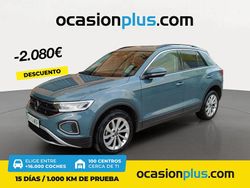 Gris Usado 2023 VW T-Roc Life SUV | 22.890 € (Precio justo)