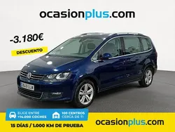 Azul Usado 2020 VW Sharan Advance Monovolumen | 32.790 € (Precio justo)