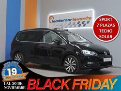 Negro Usado 2018 VW Sharan Sportline Monovolumen | 25.900 € (Precio justo)