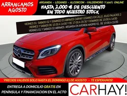 Rojo Usado 2018 Mercedes GLA200 AMG line SUV | 21.490 € (Precio justo)