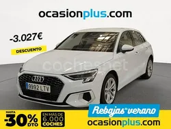 Blanco Usado 2021 Audi A3 Sportback Advanced Plus Berlina | 23.400 € (Precio justo)