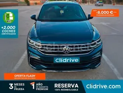 Verde Usado 2021 VW Tiguan R-line SUV | 31.490 € (Precio justo)