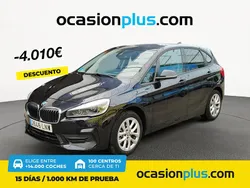 Negro Usado 2021 BMW 225 Active Tourer iPerformance Monovolumen | 18.990 € (Precio justo)