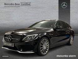 Negro obsidiana pintura metalizada Usado 2018 Mercedes C450 AMG AMG Familiar | 35.800 €