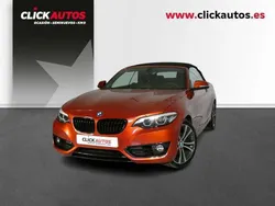 Negro Usado 2021 BMW 218 Descapotable | 25.350 € (Precio justo)