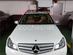 Blanco Usado 2012 Mercedes C220 Elegance Familiar | 10.990 € (Precio justo)