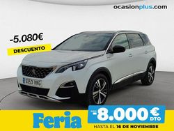 Blanco Usado 2018 Peugeot 5008 Active Monovolumen | 18.380 € (Precio justo)