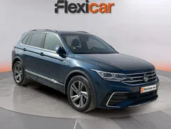 Azul Usado 2022 VW Tiguan R-line SUV | 32.490 € (Precio justo)