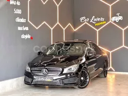Negro Usado 2014 Mercedes CLA220 AMG line Berlina | 22.000 € (Caro)