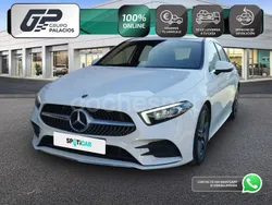 Blanco Usado 2019 Mercedes A180 AMG line Berlina | 25.295 € (Precio justo)