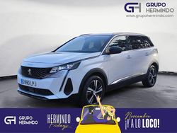 Blanco Usado 2021 Peugeot 5008 GT Monovolumen | 22.885 € (Precio justo)