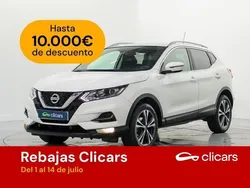 Blanco Usado 2019 Nissan Qashqai Acenta SUV | 17.490 € (Precio justo)