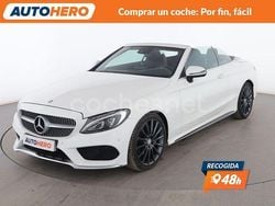 Blanco Usado 2016 Mercedes C220 AMG line Descapotable | 24.799 € (Buen precio)