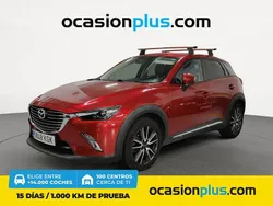 Rojo Usado 2017 Mazda CX-3 Luxury SUV | 17.700 € (Precio justo)