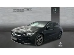 Negro Usado 2022 Mercedes CLA200 AMG line Berlina | 36.500 € (Un poco caro)