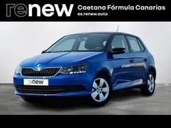 Race blue metallic Usado 2018 Skoda Fabia Ambition Berlina | 14.800 € (Caro)