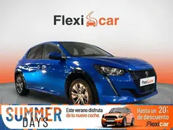 Azul Usado 2021 Peugeot e-208 Allure Utilitario | 13.490 € (Precio justo)