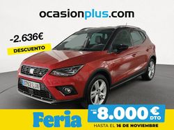 Rojo Usado 2020 Seat Arona FR SUV | 15.250 € (Precio justo)