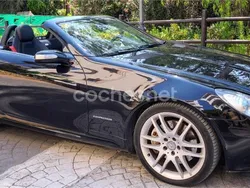 Negro Usado 2007 Mercedes SLK200 Descapotable | 10.500 € (Precio justo)