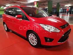 Rojo Usado 2013 Ford Grand C-Max Titanium Monovolumen | 8490 € (Precio justo)