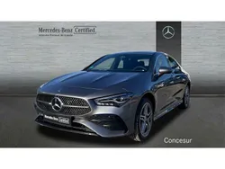 Gris montaña Usado 2024 Mercedes CLA250e AMG line Berlina | 45.900 € (Precio justo)