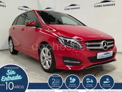 Rojo Usado 2016 Mercedes B180 Urban Monovolumen | 18.990 € (Precio justo)