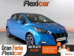 Azul Usado 2021 Nissan Micra Acenta Utilitario | 14.490 € (Un poco caro)