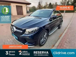 Azul Usado 2019 Mercedes GLE350 Coupe | 53.690 € (Precio justo)