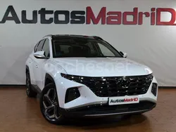 Blanco Usado 2021 Hyundai Tucson SUV | 27.490 € (Precio justo)