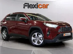 Rojo Usado 2021 Toyota RAV4 Hybrid Advance SUV | 25.490 € (Buen precio)