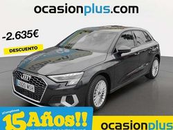 Gris Usado 2024 Audi A3 Sportback Advanced Utilitario | 26.355 € (Precio justo)