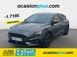 Gris Usado 2020 Ford Focus ST-Line Berlina | 16.500 € (Precio justo)
