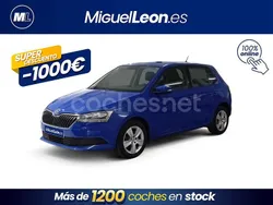 Azul Usado 2021 Skoda Fabia Ambition Berlina | 13.985 € (Precio justo)