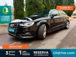 Negro Usado 2014 Audi A3 Sportback S-Line Utilitario | 9990 € (Buen precio)